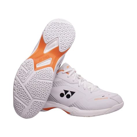Yonex SHB 65 X 3 Men White/Orange - Racketspecialisten.se