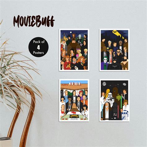 Buy Moviebuff Posters | Pack of 4 in India at Best Price - Zop by ...