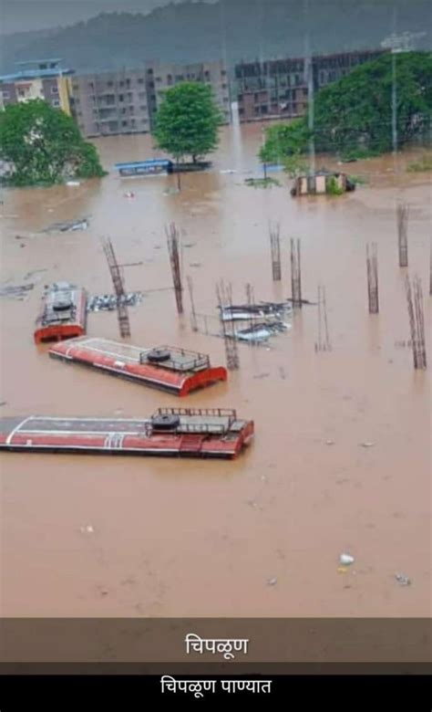 Video: Chiplun Submerged as Rains Continue Unabated in Ratnagiri ...