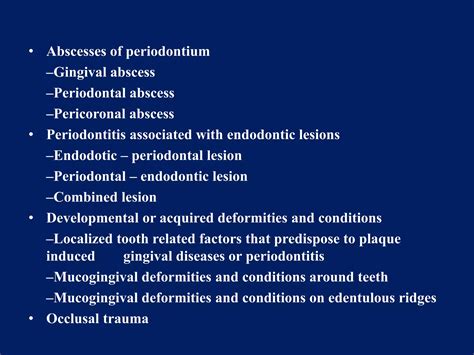 Periodontal diseases ppt | PPTX