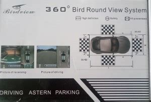 DealT 3D HD 360° Car Surround View Monitoring System , Bird View System ...