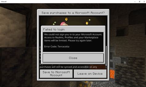 Image result for Minecraft Error Code Terracotta PC
