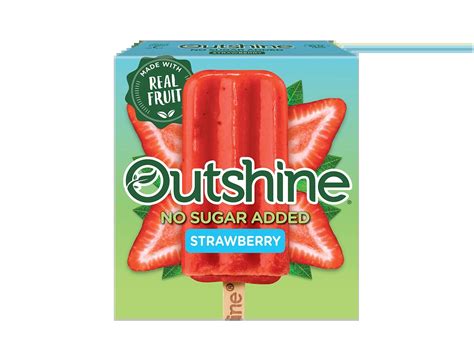 No Sugar Added Strawberry Frozen Fruit Bars | Official Outshine®