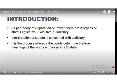 PDF Notes - Summary of Interpretation of Statues! - LLB - Studocu