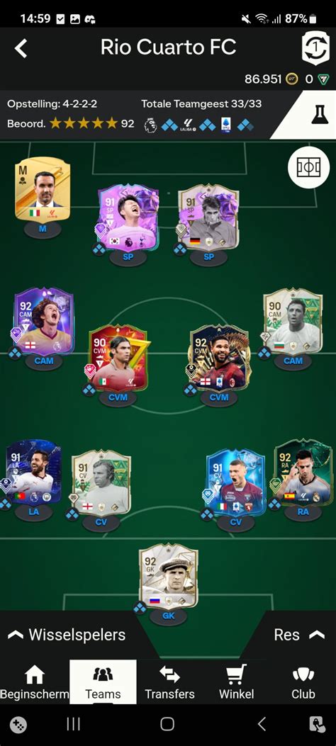 Rate my team and i'll rate yours : r/fut