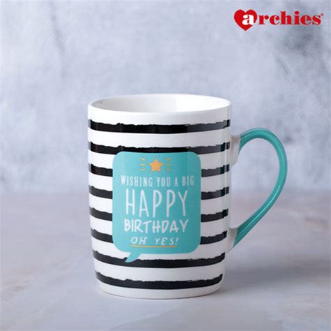 Buy Archies Fun Birthday Mug Gift Online