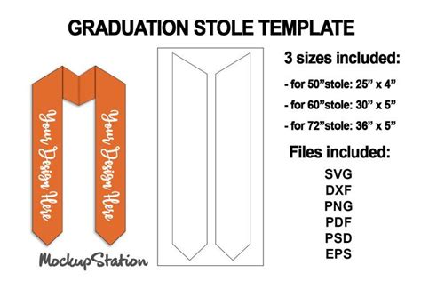 Image result for DIY Graduation Stole Pattern