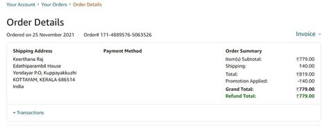 Amazon India — My order is cancelled and returned with prior intimation ...