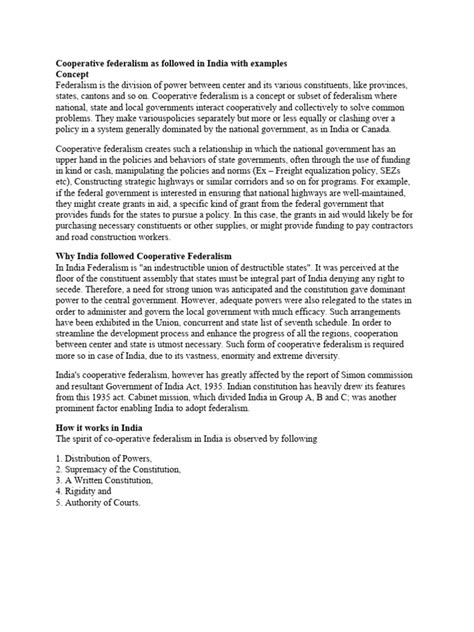 Cooperative Federalism 的图像结果