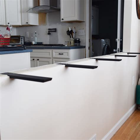 Snapklik.com : Countertop Support Bracket 2 Pack Heavy Duty Granite Hidden Forward L Shelf ...