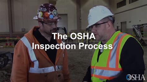 Understand the OSHA Inspection Process
