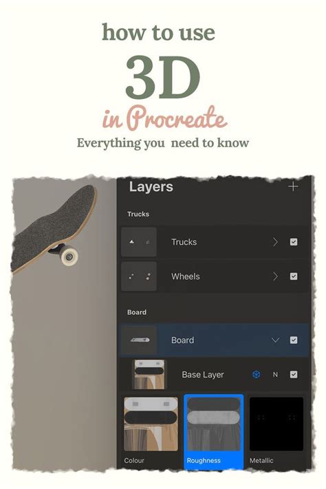 Procreate 3D Tutorial 的图像结果