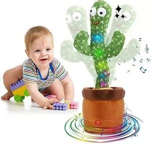DAA'IN Dancing cactus Toy Talking Repeat Bluetech Singing Toy 120 Songs ...