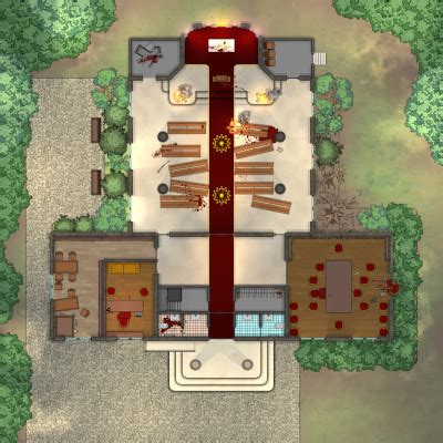Chapel of Reflection Map | Cthulhu Architect
