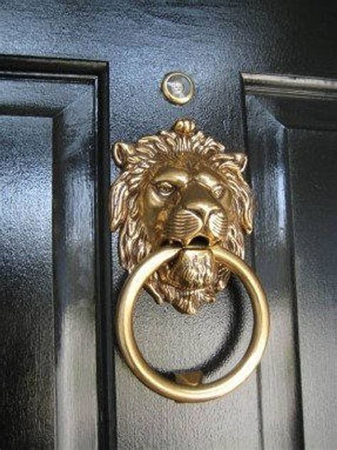 Gold Door Knocker Arieni | Brass Door Knocker | Worldwide Shipping