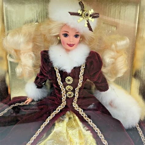 Buy Happy Holidays Barbie Special Edition Doll 1996 Mattel #15646 ...