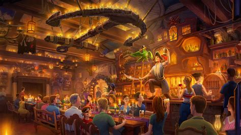 New Details & Concept Art Released for Pirates Tavern, Opening Next ...