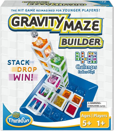 Amazon.com: ThinkFun Gravity Maze Builder for Kids 5 & Up - Logic ...
