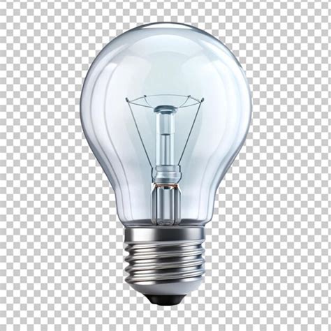Light bulb transparent background | Premium AI-generated image