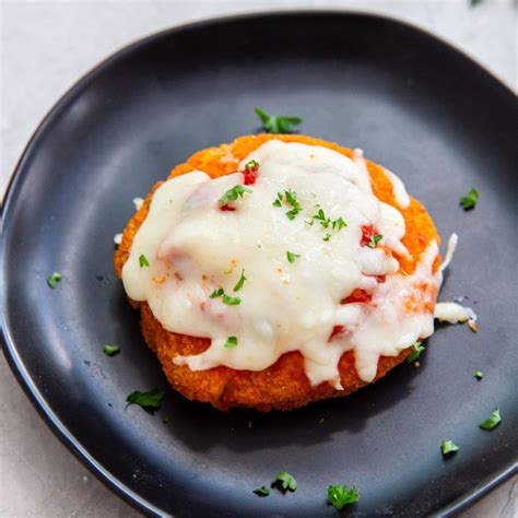 Easy Air Fryer Chicken Parm with Chicken Patty