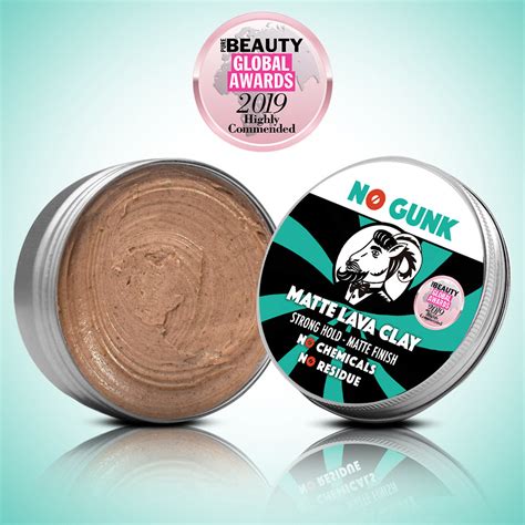 NO GUNK Matte Lava Clay - Natural Hair Styling Clay