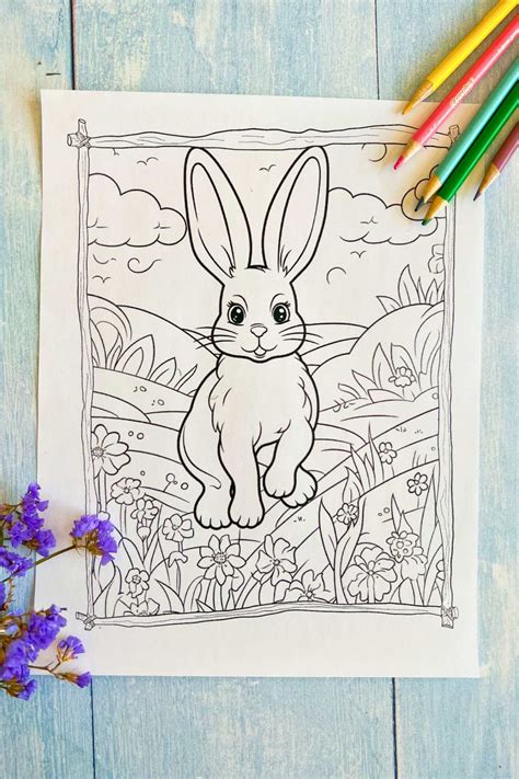Free Easter Bunny Printable Coloring Pages [2025]