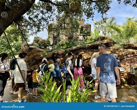 The Moana Journey of Water Walkthrough Trail at EPCOT in Disney World ...
