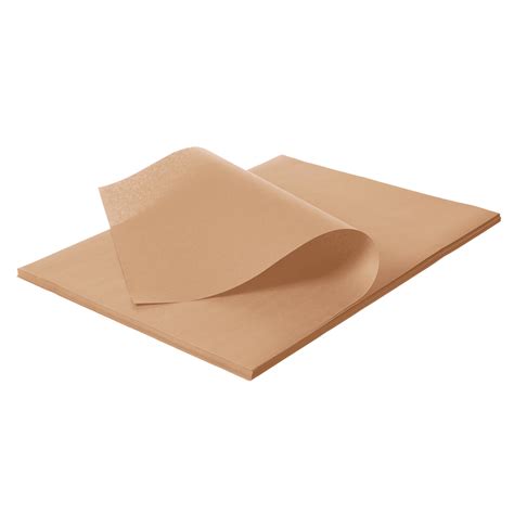 Wrapping Paper Parchment Substitute Brown - 25 x 38 cm — Wisefood