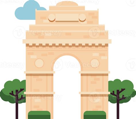 India Gate clipart png 24031464 PNG