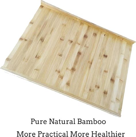 YYRZZ Reversible Bamboo Pastry Board, Large Bamboo Wooden India | Ubuy