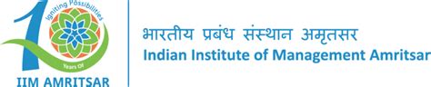 IIM Amritsar's Logo - IIM Amritsar