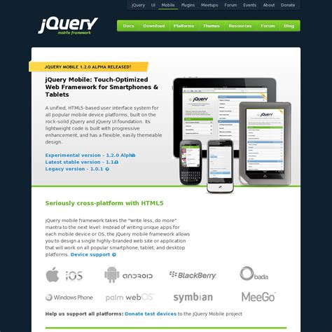 Image result for How to Create jQuery Mobile App