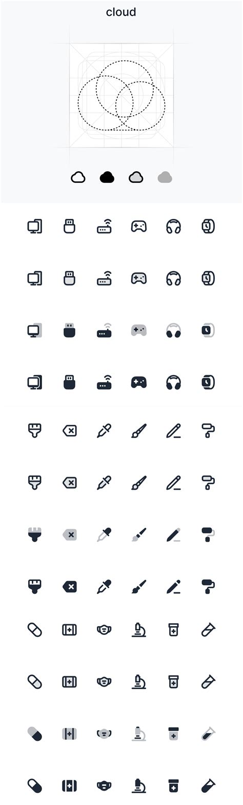 Dazzle UI: 1600+ Free line icons for Figma - Freebiesbug