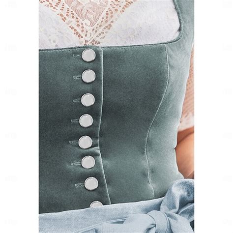 Oktoberfest Dirndl Dress Maid Bavarian German Wiesn Women's Beer ...