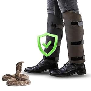 Sharpex Snake Gaiters, Durable Snake Leg Guards for Men & Women ...