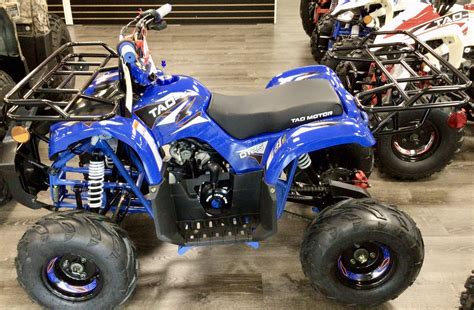 Tao Motor D-125 / Blue - R1 Powersports