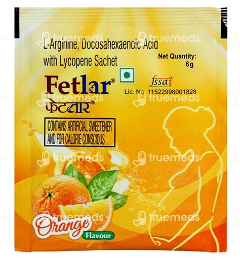 Fetlar Sachet 6 Gm - Uses, Side Effects, Dosage, Price | Truemeds