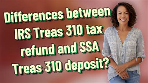 Differences between IRS Treas 310 tax refund and SSA Treas 310 deposit ...