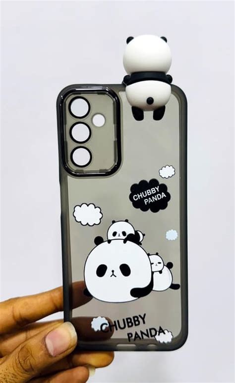 RM Cute Panda Phone Case for Samsung A14 5G, 3D Cartoon Design with ...