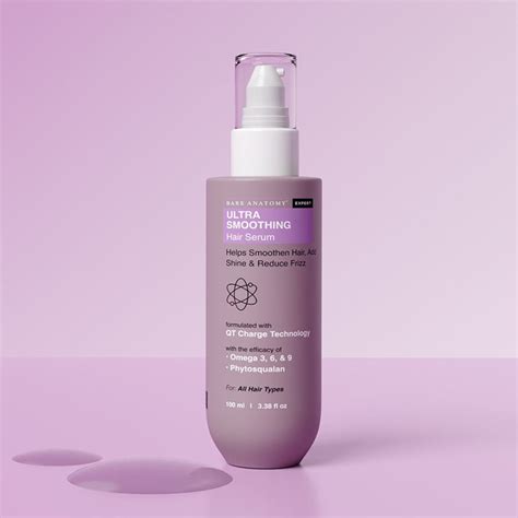 Ultra Smoothing Shampoo for Shiny, Silky & Smooth Hair | Bare Anatomy ...