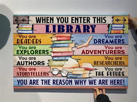 Monthartts Library Print Poster Canvas Wall Art for Technology India | Ubuy