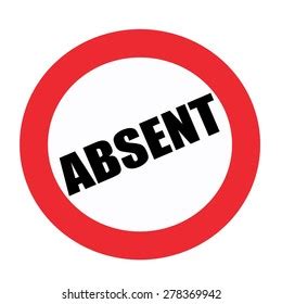 Absent Icon Images, Stock Photos & Vectors | Shutterstock