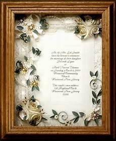 Framed Wedding Invitation by Framed Wedding Invitation Wedding Gift Framed Ivory Wedding Framed Wedding Invitation