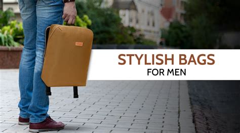 Stylish bags for men | The Trendiest Bags You'll Love