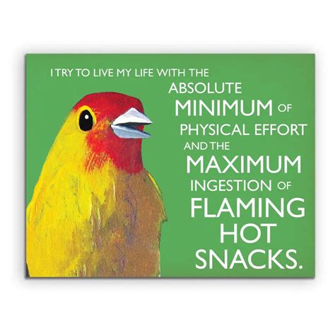 Flaming Hot Snacks Card | The Mincing Mockingbird – Outer Layer