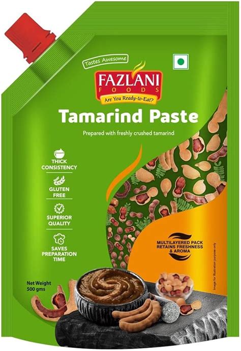 Fazlani Foods Fresh Tamarind Paste | Ready-to-Use, Thick & Coarse ...