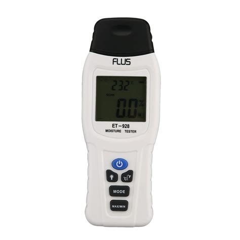 Wood Moisture Meter Humidity Tester Digital Timber Damp Detector 0~100 ...