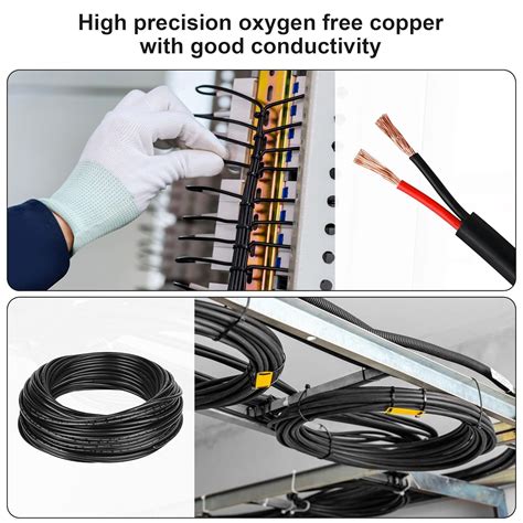 Lesnlok 16 Gauge Electrical Wire, 2 Conductor, 16 AWG PVC India | Ubuy