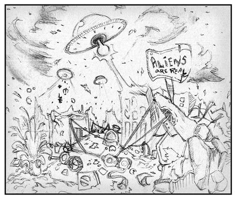 Alien Invasion Drawing 的图像结果