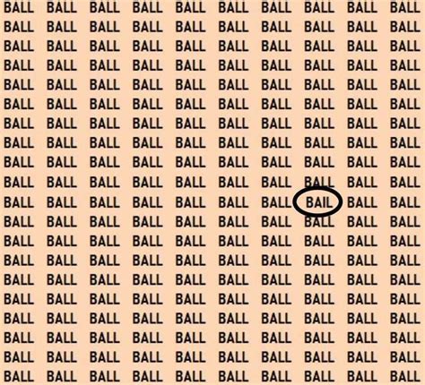 Optical Illusion IQ Test: Use Your Eagle Eyes Vision To Spot The Word ...